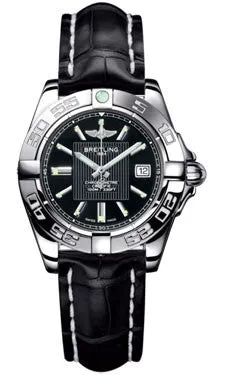 Breitling - Galactic 32 Stainless Steel - Croco Strap