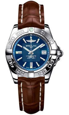 Breitling - Galactic 32 Stainless Steel - Croco Strap