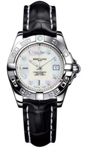 Breitling - Galactic 32 Stainless Steel - Croco Strap