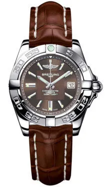 Breitling - Galactic 32 Stainless Steel - Croco Strap