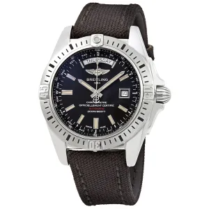 Breitling Galactic 44 Automatic Black Dial Men's Watch A45320B9/BD42BKFT A45320B9-BD42-103W-A20BA.1