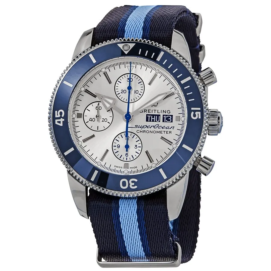 Breitling Superocean Heritage Limited Edition Chronograph Automatic Silver Dial Men's Watch A133131A1G1W1