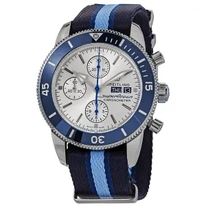 Breitling Superocean Heritage Limited Edition Chronograph Automatic Silver Dial Men's Watch A133131A1G1W1