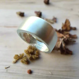 Brushed Silver Band - Sky Full Of Stars.
