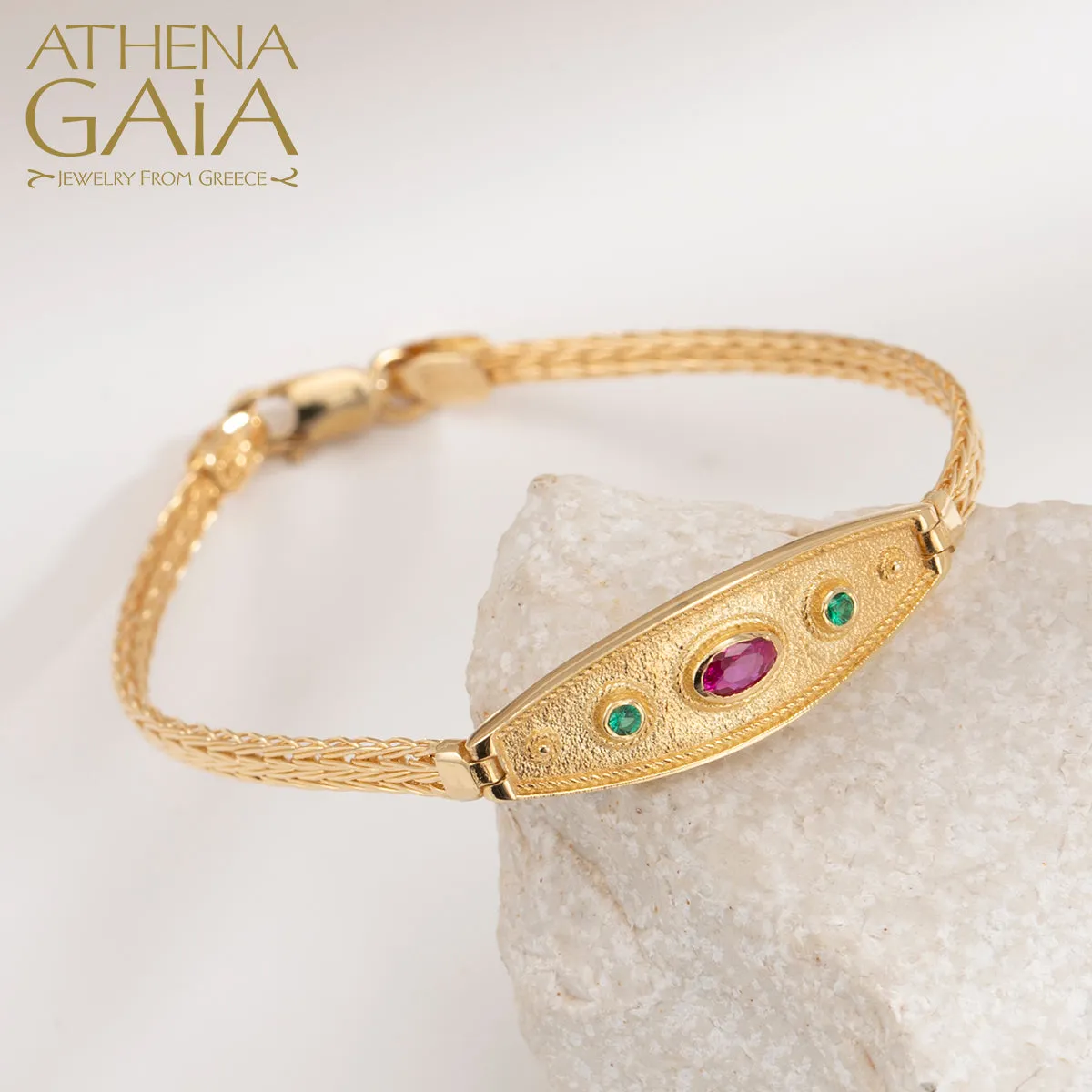 Byzantine Strap Bracelet