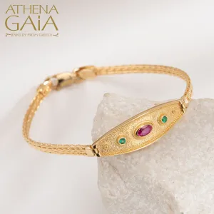 Byzantine Strap Bracelet