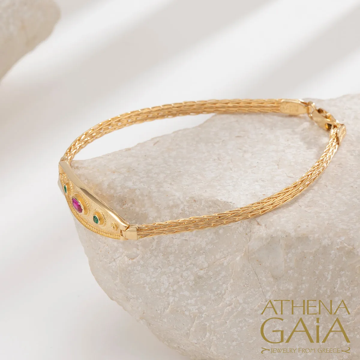 Byzantine Strap Bracelet