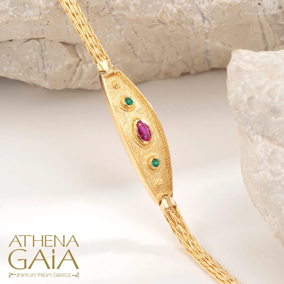 Byzantine Strap Bracelet