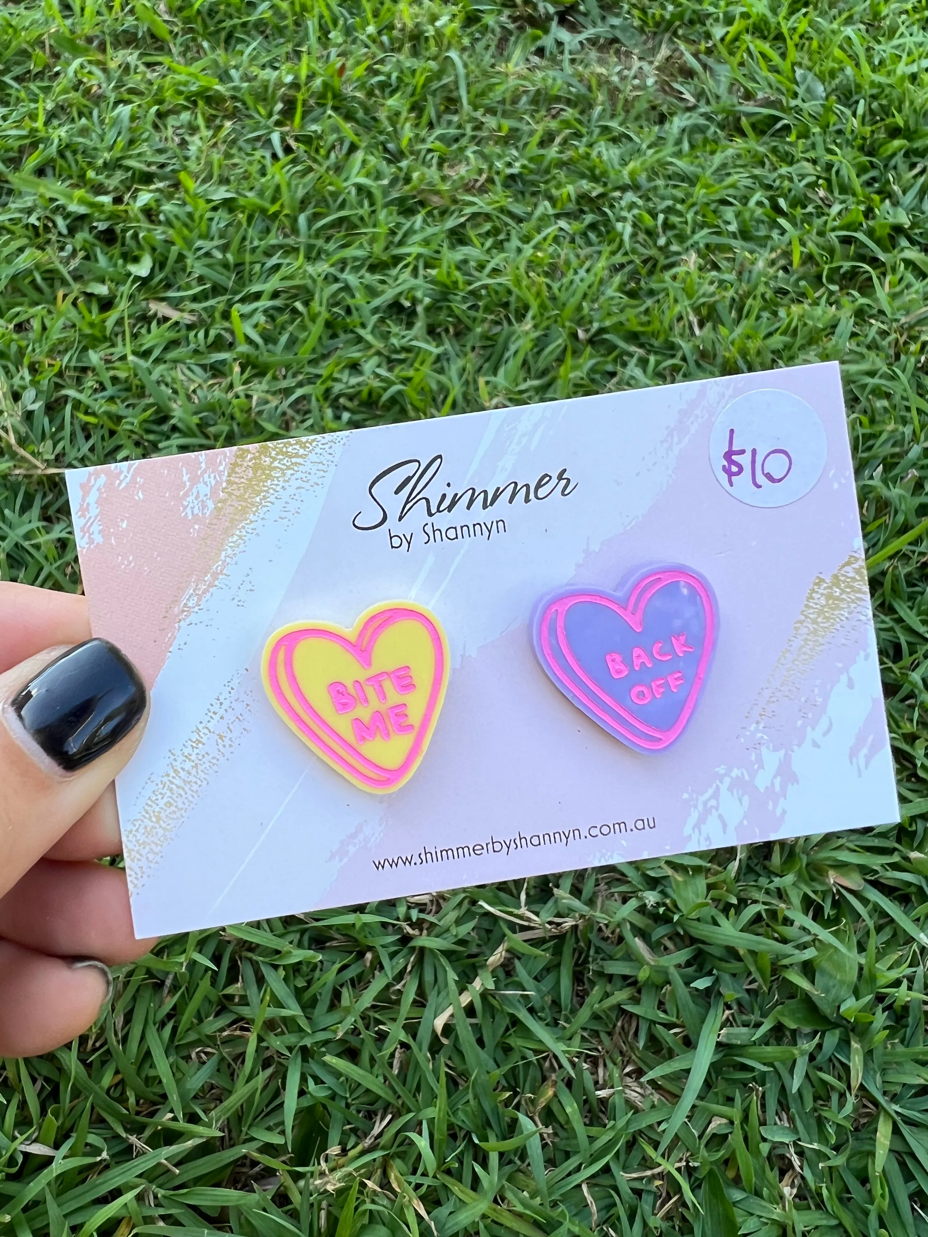 Candy Hearts - Stud