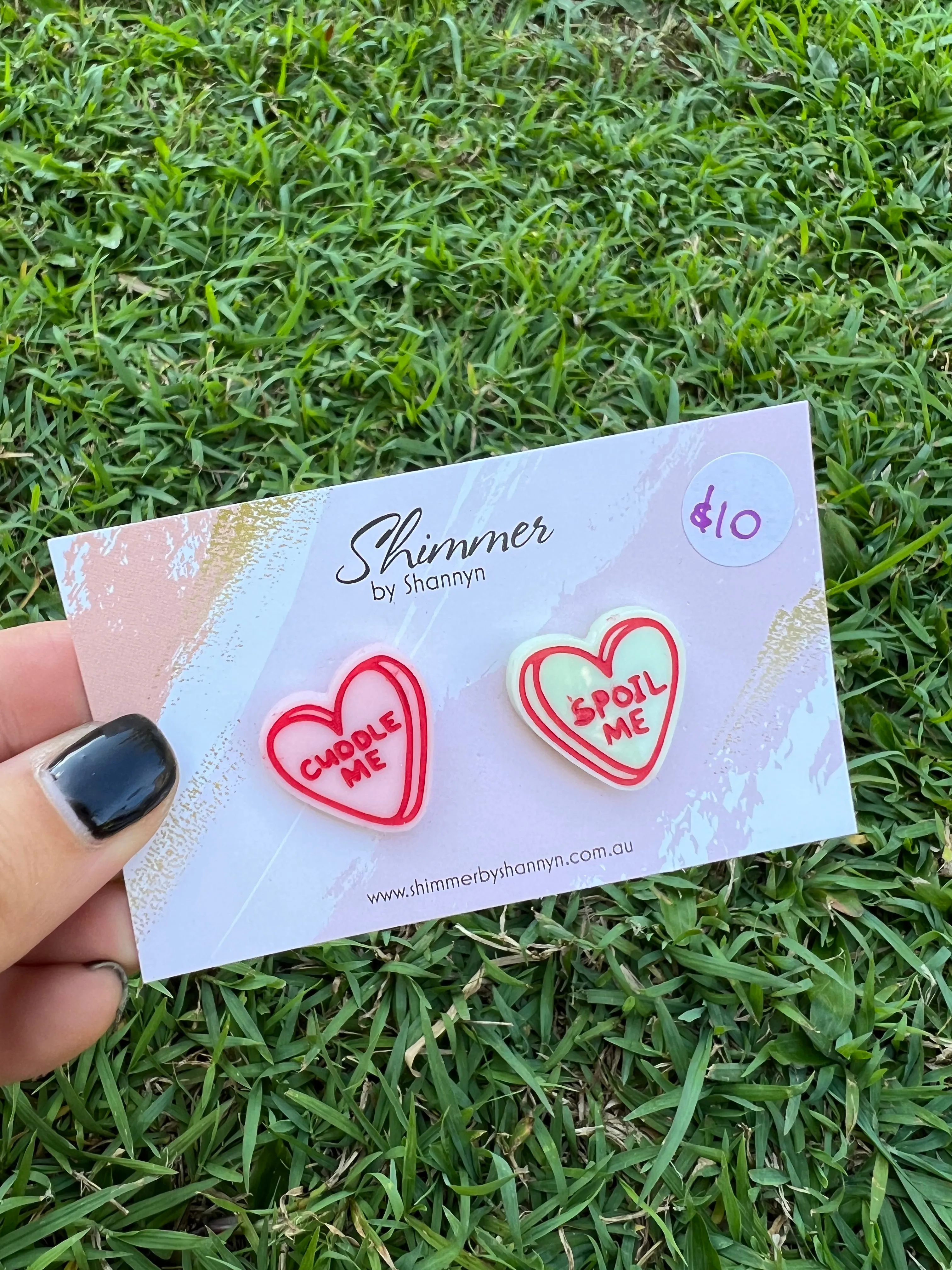 Candy Hearts - Stud
