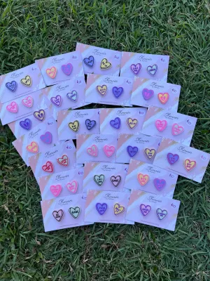 Candy Hearts - Stud