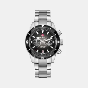 Captain Cook Men Chronograph Stainless Steel Automatic Watch R32145158