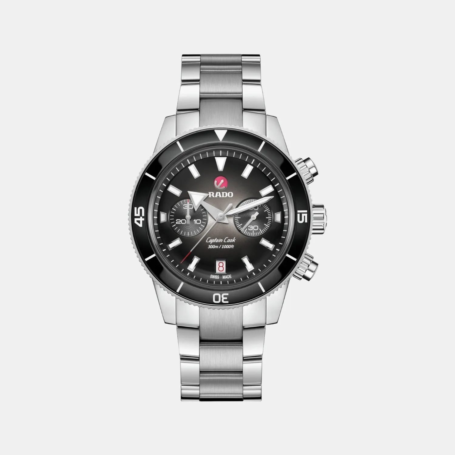 Captain Cook Men Chronograph Stainless Steel Automatic Watch R32145158