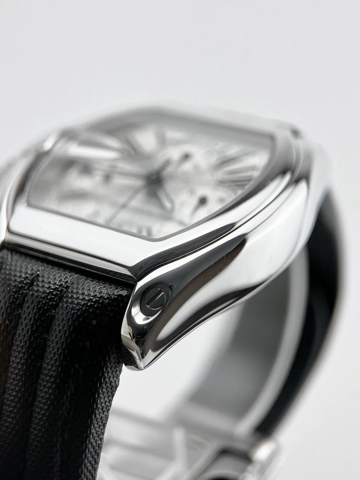 Cartier Roadster Chronograph Automatic 43mm Silver Dial 2618 Mens Watch