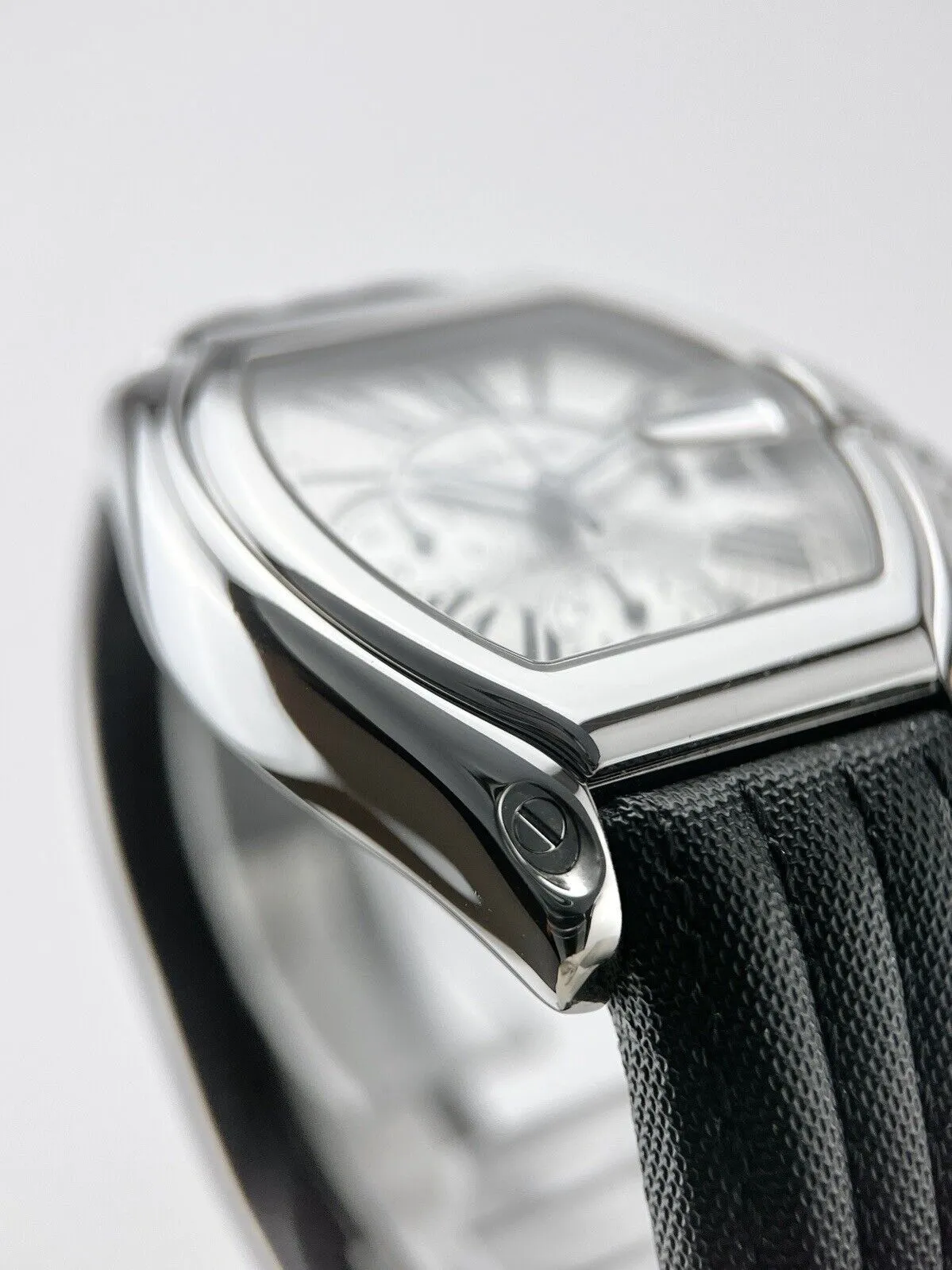 Cartier Roadster Chronograph Automatic 43mm Silver Dial 2618 Mens Watch
