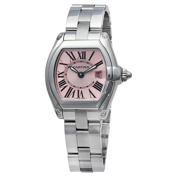 Cartier Roadster Pink Ladies Watch W62017V3