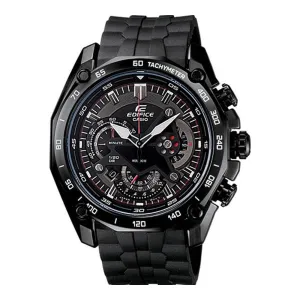 Casio EF-550PB-1AV Tachymeter Rubber Chronograph Sports Watch