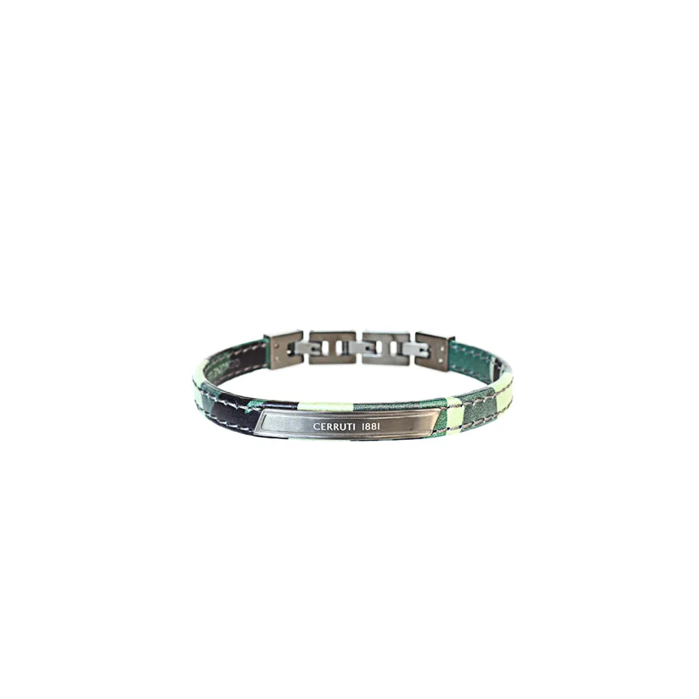 Cerruti Men's Bracelet Gun Metal Color