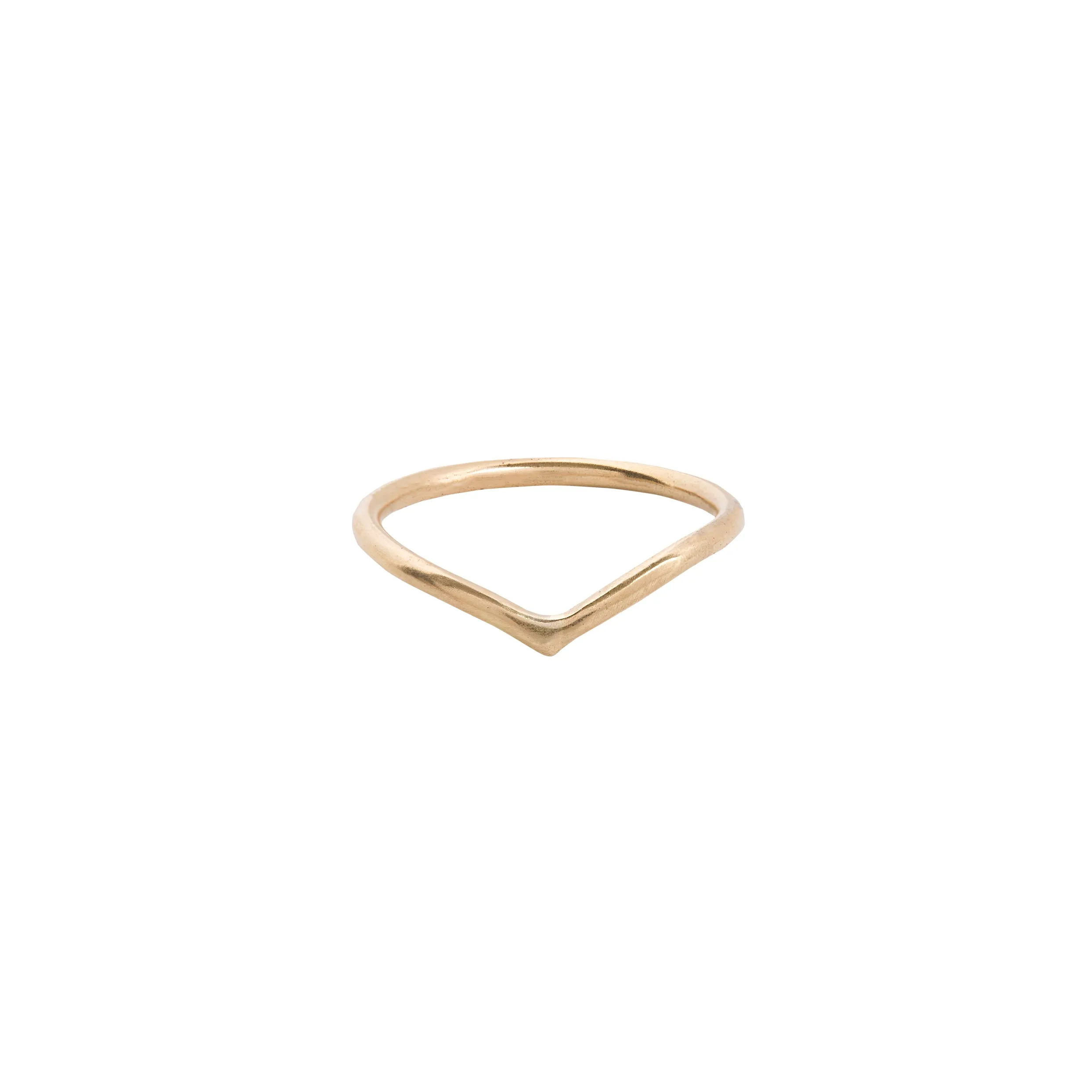 Chevron Ring in 14k Gold