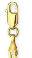 Children's, Teens' and Mothers' Chains:  Gold Plated 45cm Chains (Nickel Free)