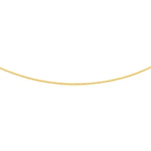 Children's, Teens' and Mothers' Chains:  Gold Plated 45cm Chains (Nickel Free)