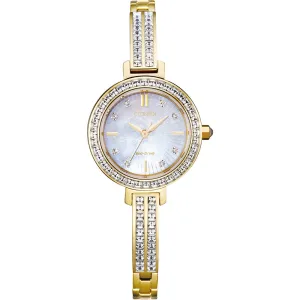 Citizen Eco-Drive Silhouette Crystal EM0862-56D