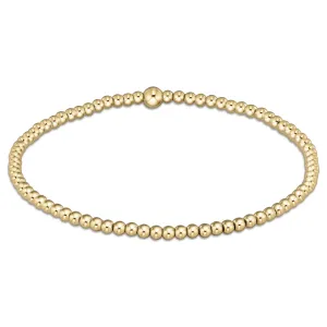 Classic 2.5 Gold Bracelet