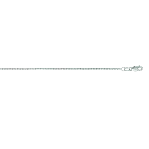 Classic Box Chain - 14K White Gold