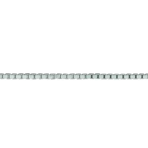 Classic Box Chain - 14K White Gold
