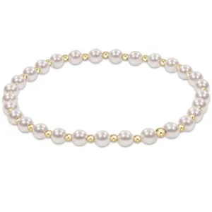 Classic Grateful Pattern 4mm Pearl