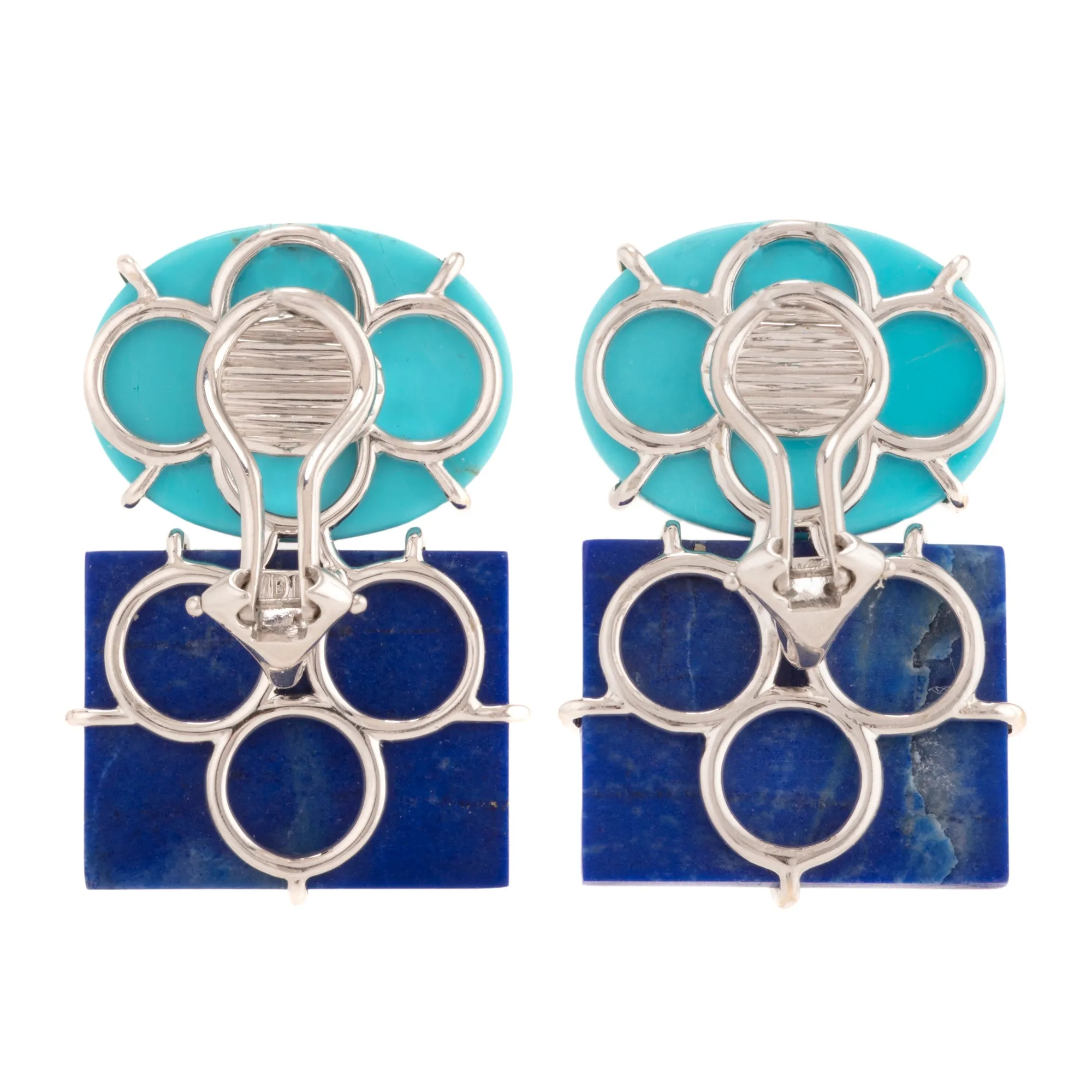 Classic ii lapis earrings