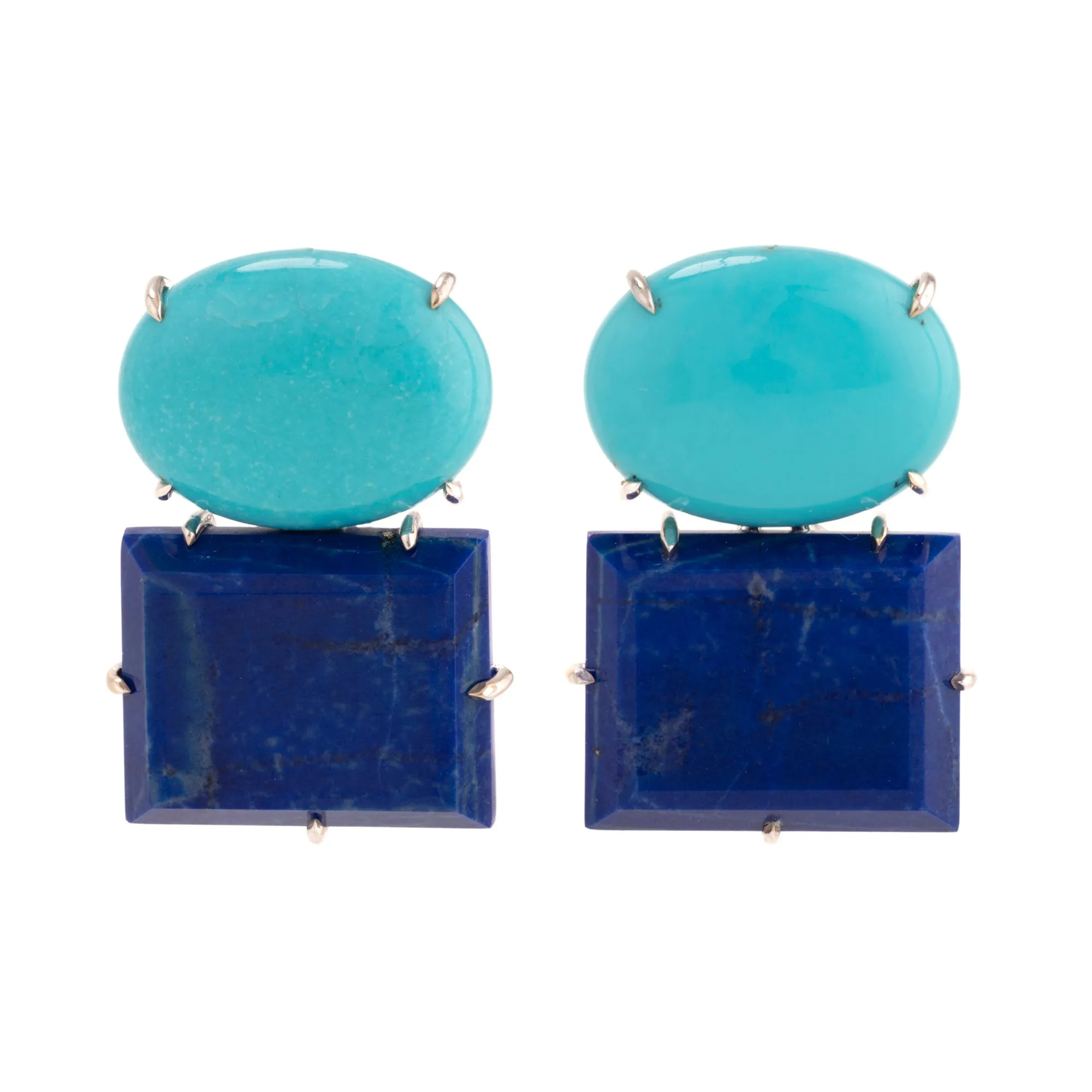 Classic ii lapis earrings