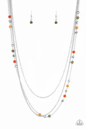 Colorful Cadence Multi Paparazzi Necklace
