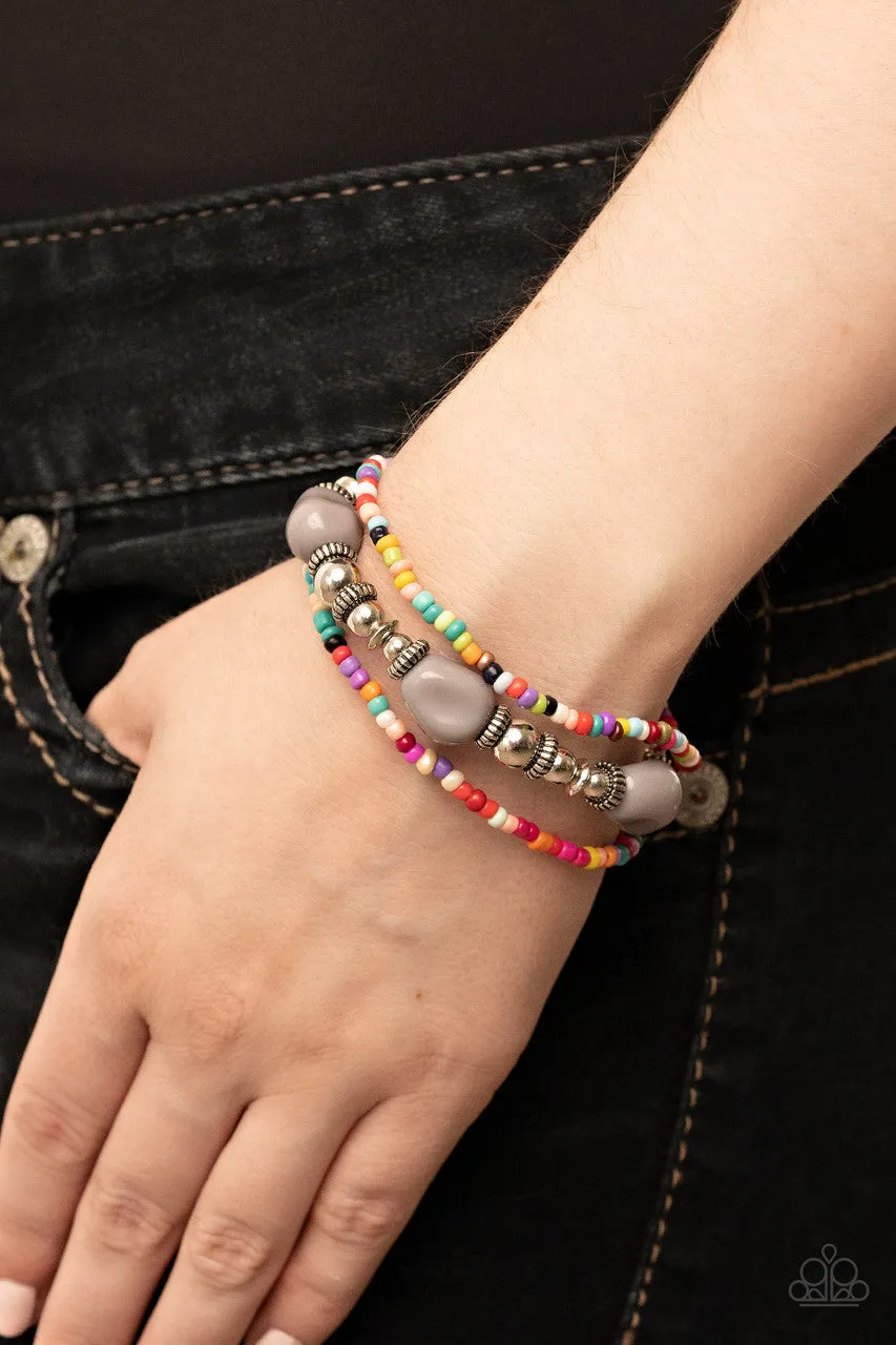 Confidently Crafty Silver Paparazzi Bracelet