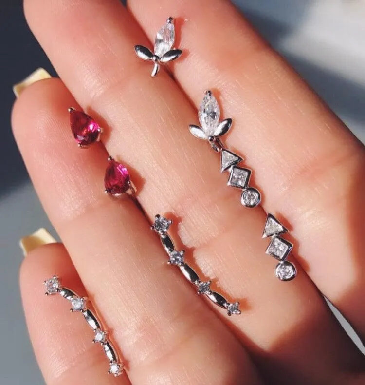 Constellation Stud Earrings | Gold, Rose Gold & Silver |