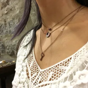 Copper Charm Necklace - Desert Shine