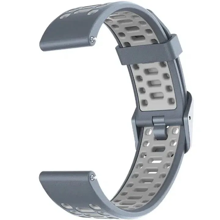 COROS 20mm Silcone Watch Band - Blue Steel