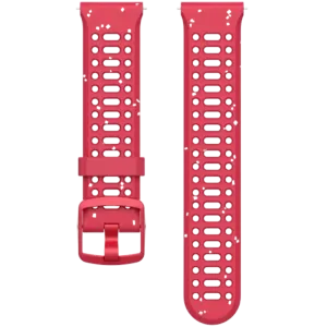 COROS 22mm Pace 3 Silicone Watch Band - Red