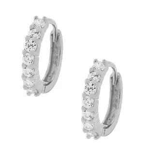 Crystal Ice Hoops