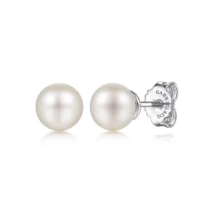 Cultured Pearl Stud Earrings