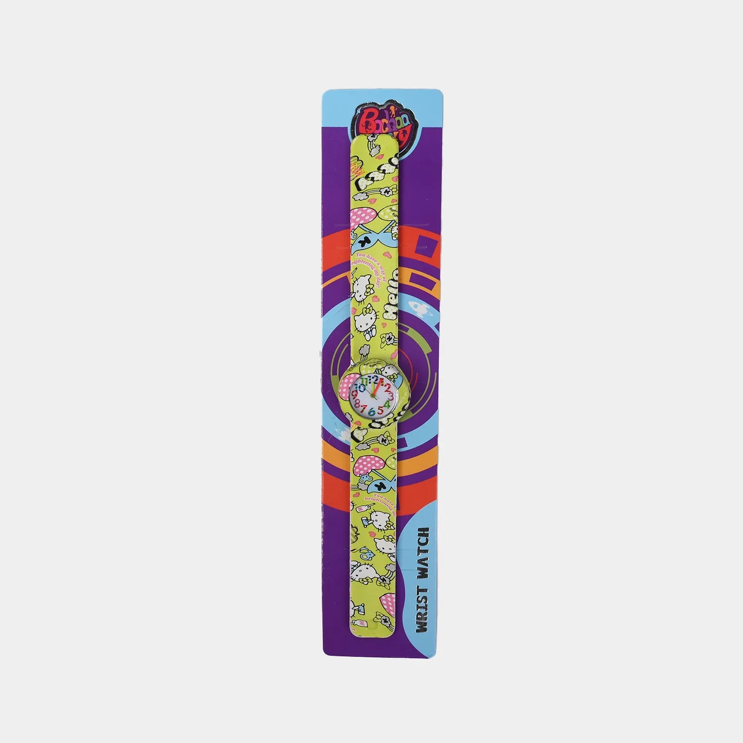Cute Slap Wrist Watch For Kids