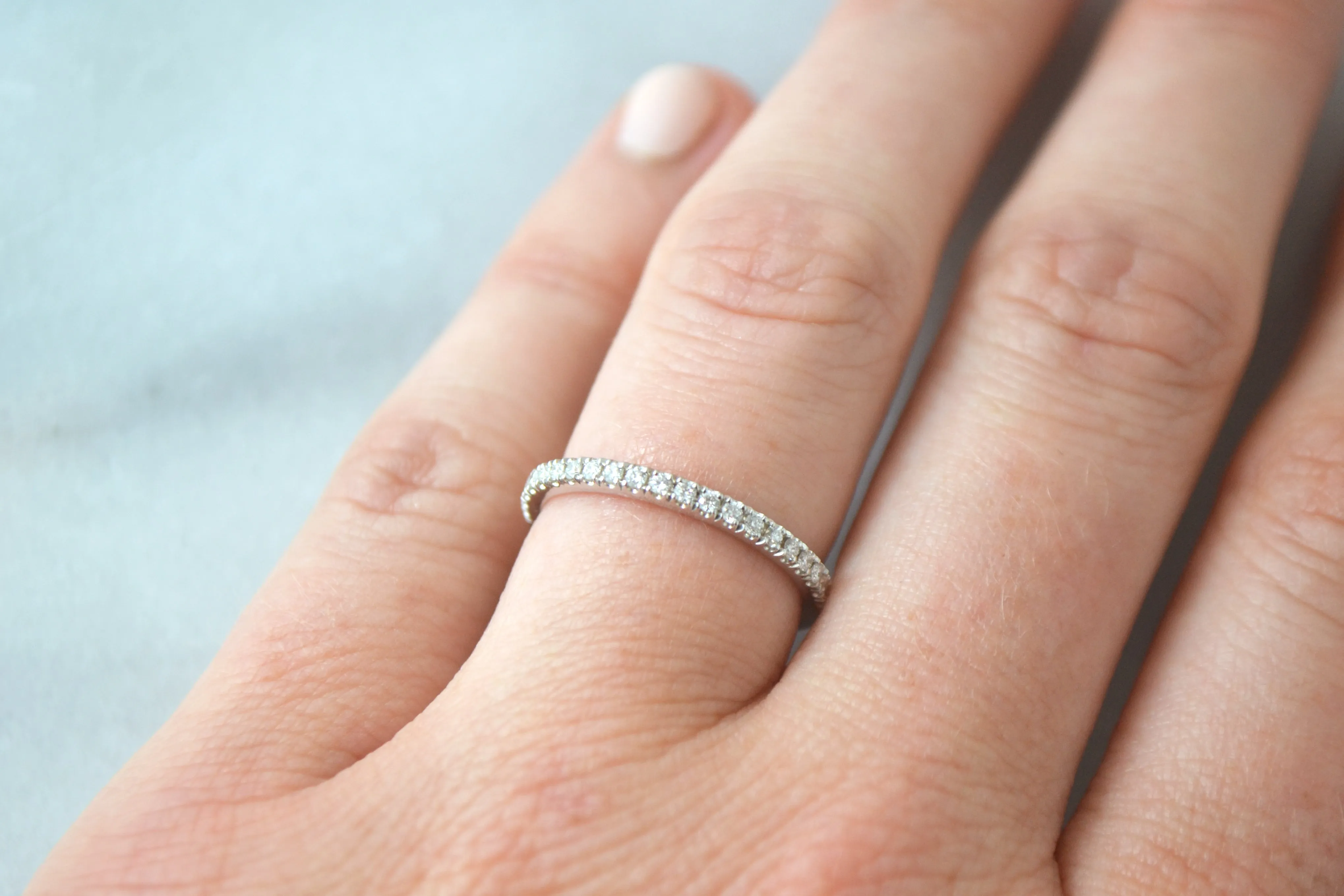 Dainty Diamond Band