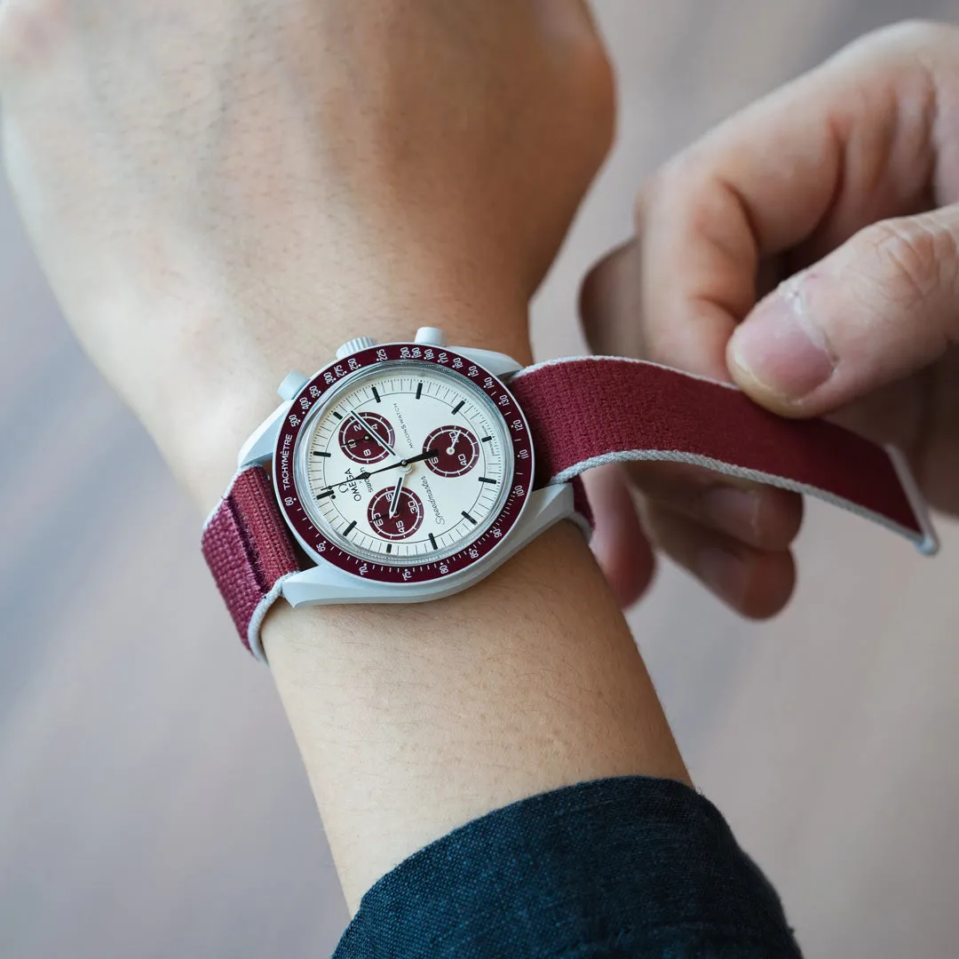 Delcro Maroon/Light Grey