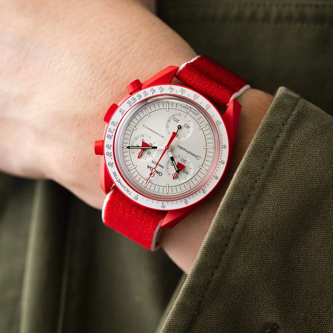Delcro Red/White