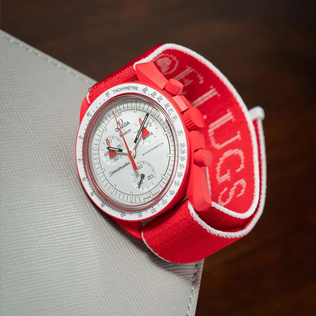 Delcro Red/White