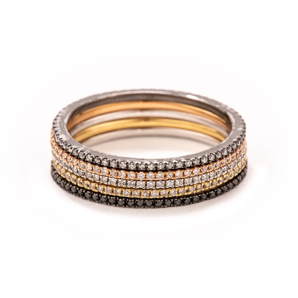 Delicate Diamond Microband
