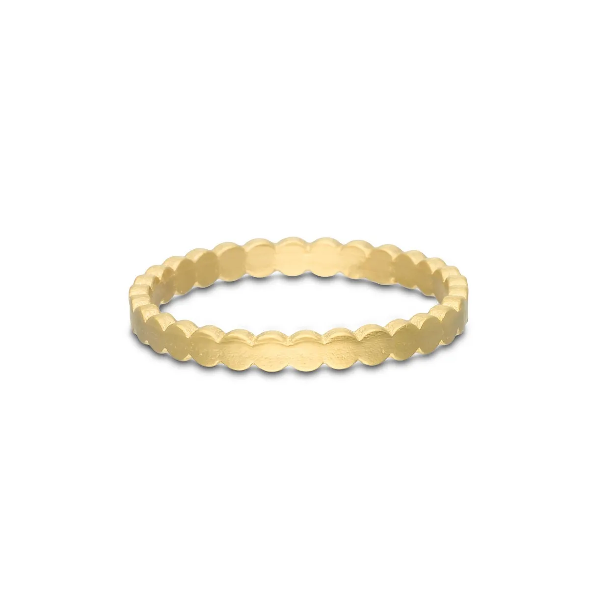 Delicate Rose gold wedding band, circles wedding band, beaded wedding ring, gold wedding band for women, thin gold ring, rose gold ring