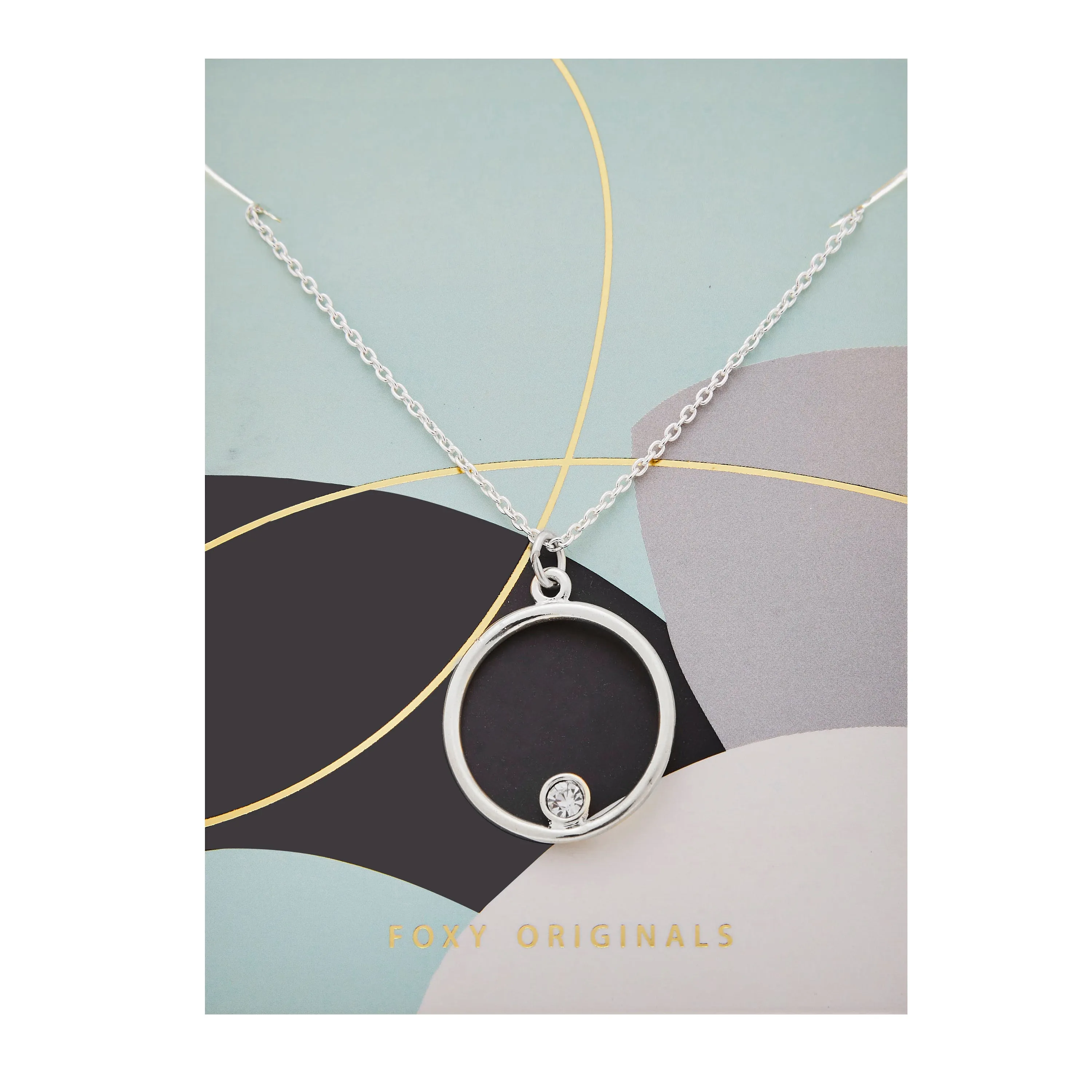 Delilah Necklace in Silver