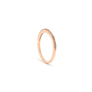 Demi Set Rose Diamond Band