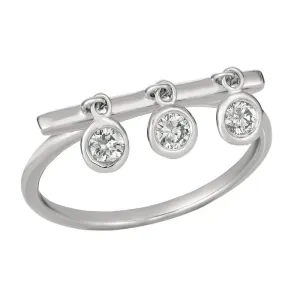 DIAMOND BEZEL SET RING 14K GOLD (0.25 CTW) 5